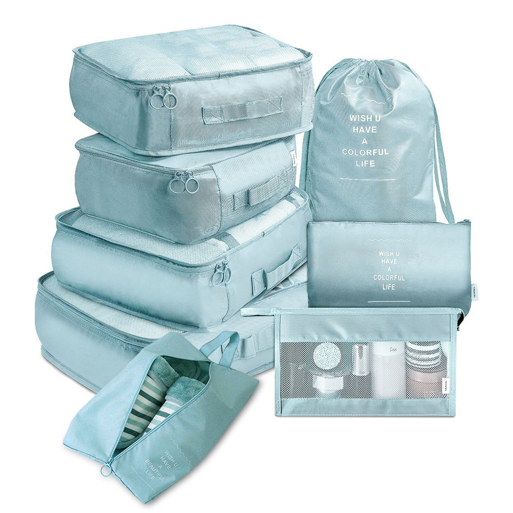 Suitcase storage bag set Luggage divider bag Travel divider storage bag Travel storage 8-piece set