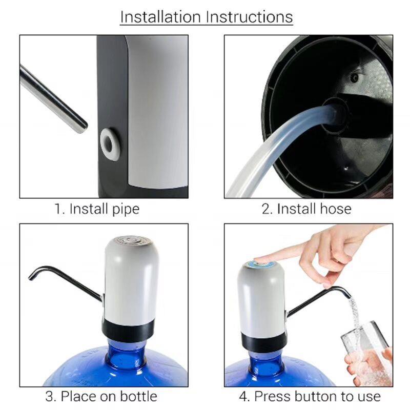 Bottled water pump water outlet automatic water dispenser household water dispenser electric pure water mineral water press