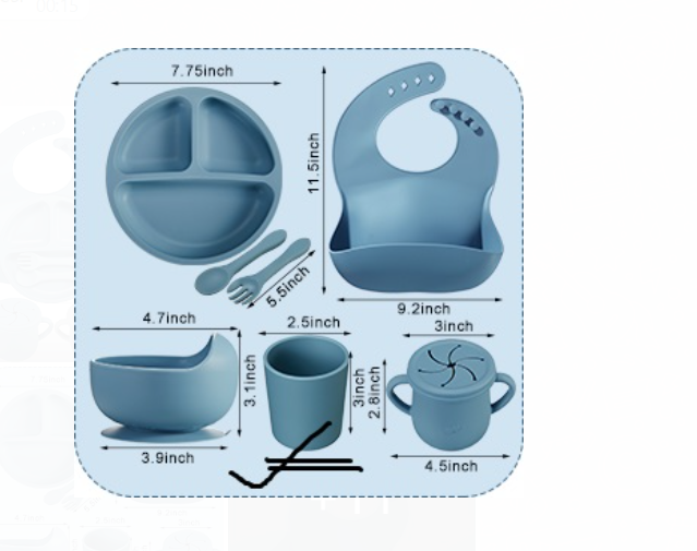 Baby  Silicone tableware