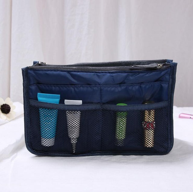 Multifunction Organizer Insert Bag Women Nylon Travel