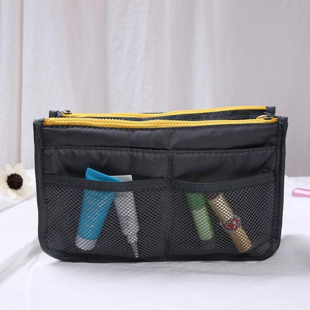 Multifunction Organizer Insert Bag Women Nylon Travel