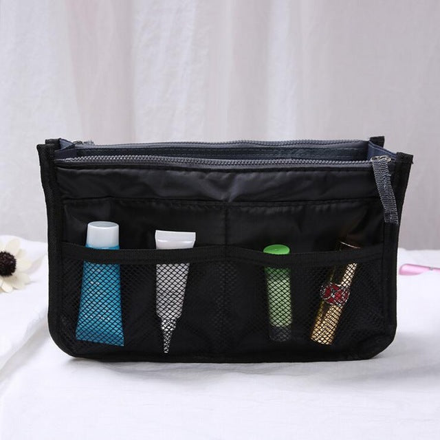 Multifunction Organizer Insert Bag Women Nylon Travel