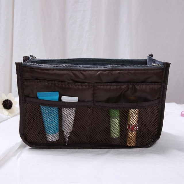 Multifunction Organizer Insert Bag Women Nylon Travel