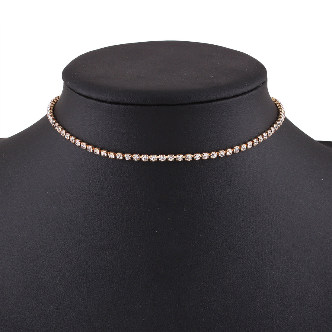 Simple temperament model diamond necklace women Clavicle necklace necklace choker hot items