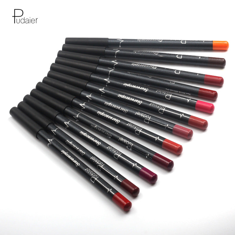 Pudaier new lip liner waterproof non-marking