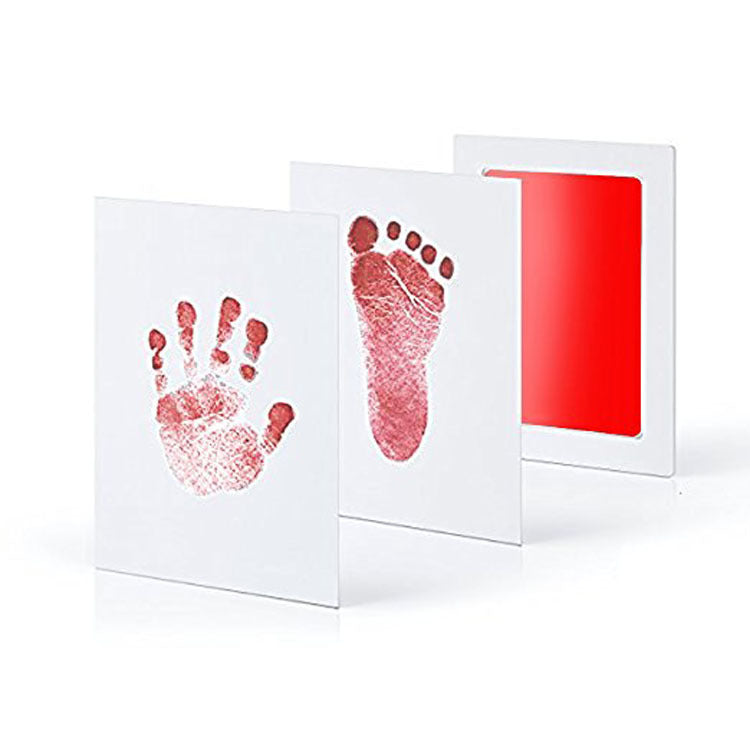 Large baby disposable ink baby footprint handprint kit family souvenir baby shower gift