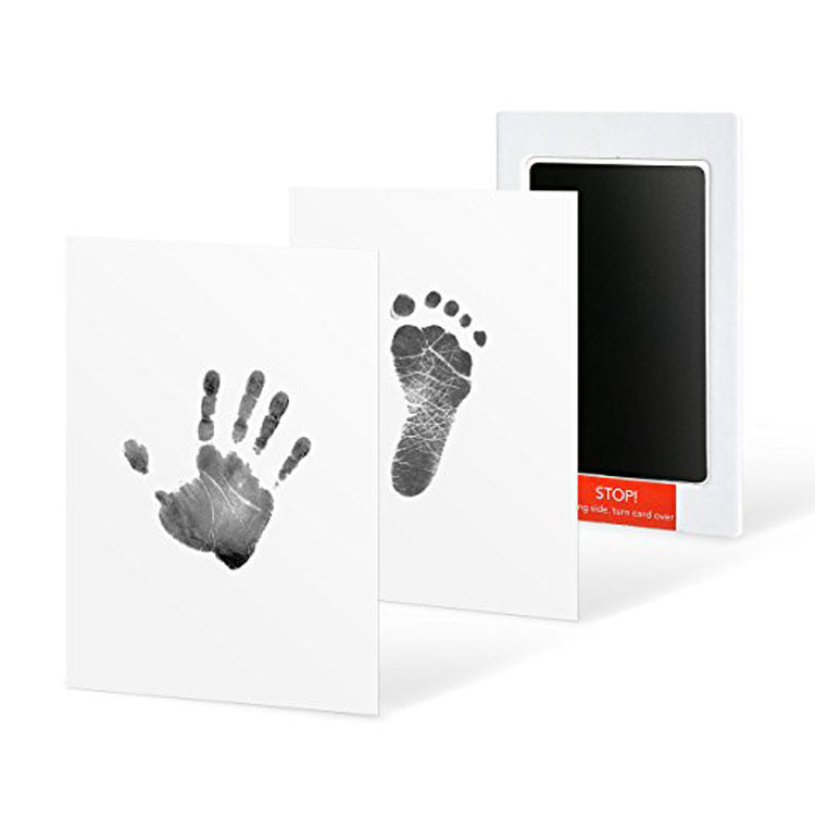 Large baby disposable ink baby footprint handprint kit family souvenir baby shower gift