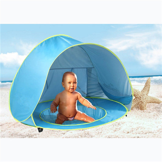 Tent sunscreen number UV50+ waterproof polyester children's pool tent