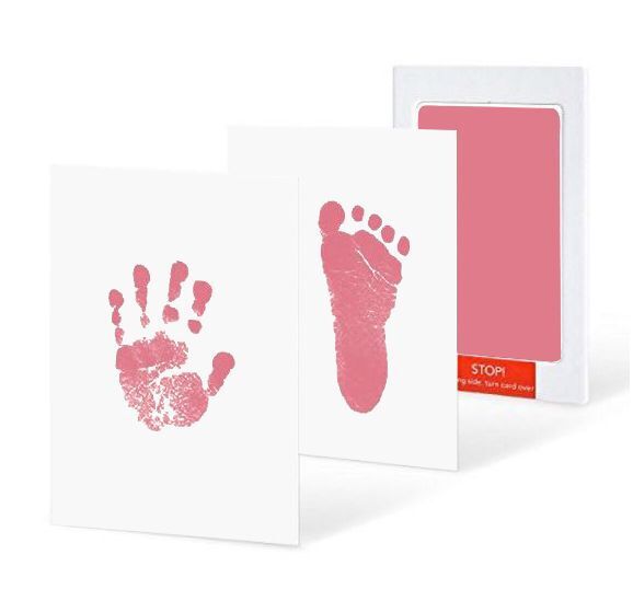 Large baby disposable ink baby footprint handprint kit family souvenir baby shower gift