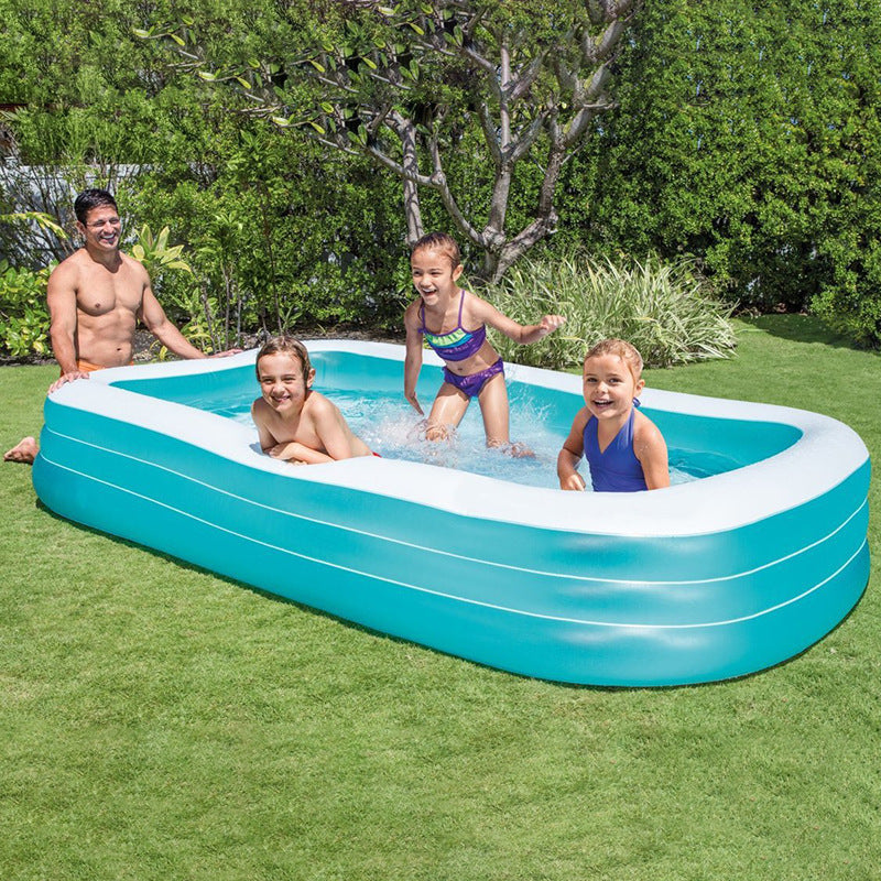 intex children's slide inflatable paddling pool outdoor swimming pool slide spray pool indoor ocean ball pool