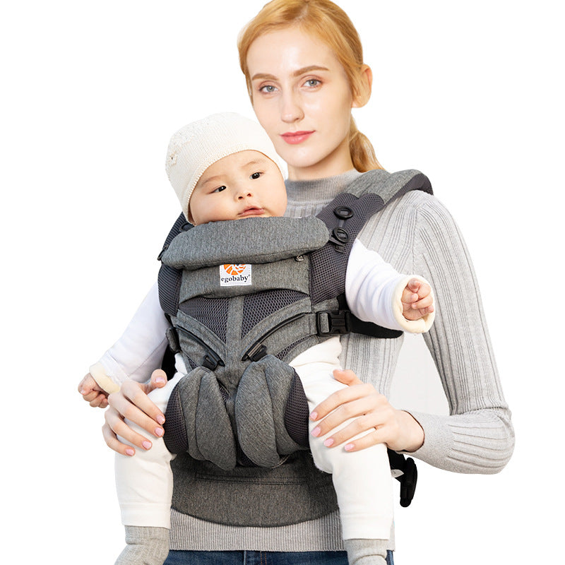 Baby shoulder strap hugging baby