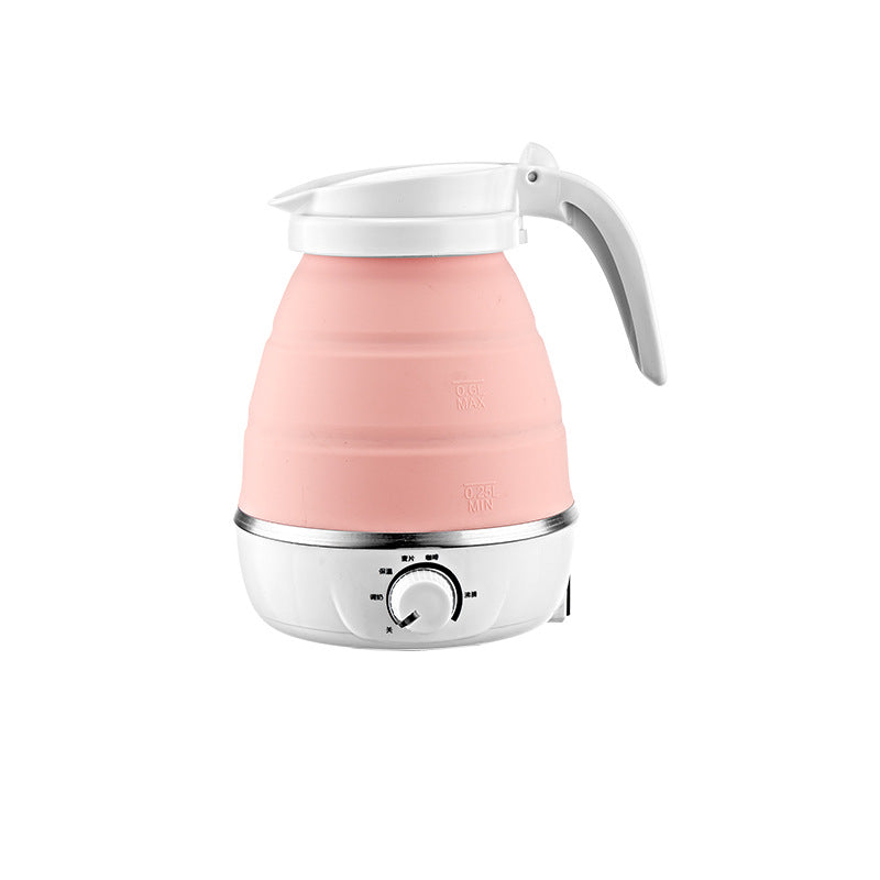 Mini Folding Kettle Silicone Electric Kettle Portable Small Outdoor Travel Kettle Retractable Electric Kettle