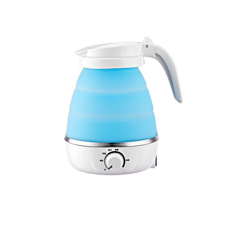 Mini Folding Kettle Silicone Electric Kettle Portable Small Outdoor Travel Kettle Retractable Electric Kettle