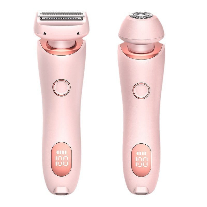 Hair removal device for women double head shaver private hair trimmer electric shaver hair removal device