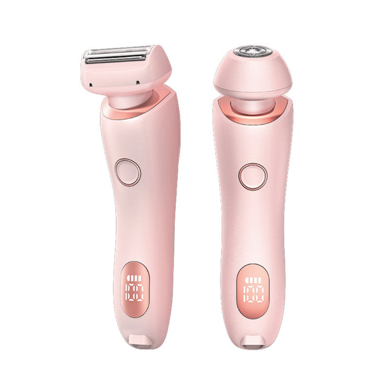 Hair removal device for women double head shaver private hair trimmer electric shaver hair removal device