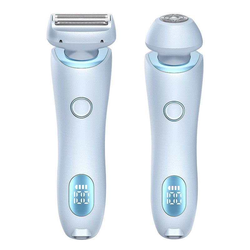 Hair removal device for women double head shaver private hair trimmer electric shaver hair removal device